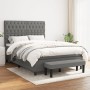 Boxspringbett mit dunkelgrauer Stoffmatratze 140x200 cm von , Betten und Lattenroste - Ref: Foro24-3136838, Preis: 549,78 €, ...