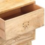 Nachttisch aus massivem Mangoholz, 40 x 35 x 55 cm von vidaXL, Nachttische - Ref: Foro24-286464, Preis: 132,93 €, Rabatt: %