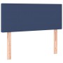 Box spring bed with blue fabric mattress 120x200 cm by , Beds and slatted bases - Ref: Foro24-3139887, Price: 389,08 €, Disco...