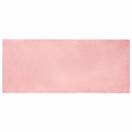 Alfombra de Piel Sintética de Conejo Olite Rosa 80 x 200 cm en Alfombras | Comprar online en Foro24
