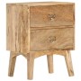 Nachttisch aus massivem Mangoholz, 40 x 35 x 55 cm von vidaXL, Nachttische - Ref: Foro24-286464, Preis: 132,93 €, Rabatt: %