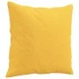 Decorative cushions 2 units light yellow fabric 40x40 cm by , Cushions - Ref: Foro24-349476, Price: 22,00 €, Discount: %