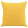 Decorative cushions 2 units light yellow fabric 40x40 cm by , Cushions - Ref: Foro24-349476, Price: 22,00 €, Discount: %