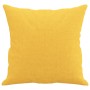 Dekorative Kissen, 2 Stück, helles gelbes Gewebe, 40x40 cm. von , Kissen - Ref: Foro24-349476, Preis: 22,41 €, Rabatt: %