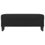 Banco de cuero sintético negro 100x35x41 cm de , Bancos - Ref: Foro24-349415, Precio: 58,30 €, Descuento: %