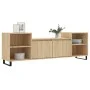 TV-Schrank aus Sonoma-Eichensperrholz, 160 x 35 x 55 cm von , TV-Möbel - Ref: Foro24-831351, Preis: 94,34 €, Rabatt: %