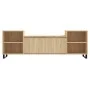 TV-Schrank aus Sonoma-Eichensperrholz, 160 x 35 x 55 cm von , TV-Möbel - Ref: Foro24-831351, Preis: 94,34 €, Rabatt: %