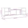 TV-Schrank aus Sonoma-Eichensperrholz, 160 x 35 x 55 cm von , TV-Möbel - Ref: Foro24-831351, Preis: 94,34 €, Rabatt: %
