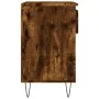 Mueble zapatero madera contrachapada roble ahumado 70x36x60 cm de , Zapateros y organizadores de calzado - Ref: Foro24-831441...