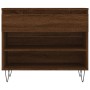 Brown oak plywood shoe cabinet 70x36x60 cm by , Shoe racks and shoe organizers - Ref: Foro24-831443, Price: 46,73 €, Discount: %
