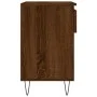 Mueble zapatero madera contrachapada roble marrón 70x36x60 cm de , Zapateros y organizadores de calzado - Ref: Foro24-831443,...