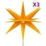 Lámpara de Navidad LED plegable 3 unidades amarillo 35 cm de , Luces de Navidad - Ref: Foro24-356201, Precio: 35,43 €, Descue...