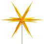 Folding LED Christmas lamp 3 units yellow 35 cm by , Christmas lights - Ref: Foro24-356201, Price: 36,03 €, Discount: %