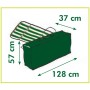 Nature Protective cover for garden cushions 128x57x37 cm by Nature, Garden furniture covers - Ref: Foro24-403689, Price: 25,7...