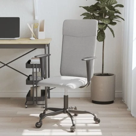 Light Gray Fabric Office Chair by , Office chairs - Ref: Foro24-353017, Price: 77,54 €, Discount: %