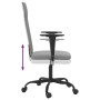 Silla de oficina de tela gris claro de , Sillas de oficina - Ref: Foro24-353017, Precio: 79,48 €, Descuento: %