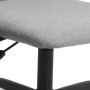 Hellgrauer Bürostuhl aus Stoff von , Bürostühle - Ref: Foro24-353017, Preis: 78,59 €, Rabatt: %