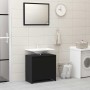 3-teiliges Badmöbelset aus schwarzem Holzwerkstoff von , Badezimmermöbel - Ref: Foro24-3056926, Preis: 117,62 €, Rabatt: %