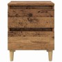 Armarios de cama con cajón 2 pcs Madera Vieja 40 x 35 x 50 cm en Mesitas de noche | Comprar online en Foro24