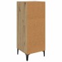 Vitrina Roble artesanal 34,5 x 34 x 90 cm Madera contrachapada
