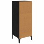 Vitrina Roble Negro 34,5 x 34 x 90 cm Madera contrachapada