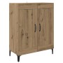 Vitrina Roble artesanal 69,5 x 34 x 90 cm Madera contrachapada