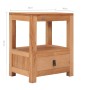 Solid mango wood bedside table 40x30x50 cm by vidaXL, Nightstands - Ref: Foro24-287228, Price: 99,46 €, Discount: %