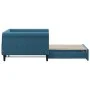 Sofá cama nido terciopelo azul 100x200 cm de , Camas y somieres - Ref: Foro24-3197777, Precio: 259,71 €, Descuento: %