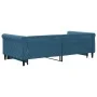 Sofá cama nido terciopelo azul 100x200 cm de , Camas y somieres - Ref: Foro24-3197777, Precio: 259,71 €, Descuento: %