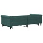Ausziehbares Schlafsofa aus dunkelgrünem Samt, 100 x 200 cm von , Betten und Lattenroste - Ref: Foro24-3197780, Preis: 260,30...