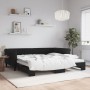Sofá cama nido terciopelo negro 100x200 cm de , Camas y somieres - Ref: Foro24-3197782, Precio: 292,70 €, Descuento: %