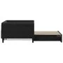 Ausziehbares Schlafsofa aus schwarzem Samt, 100 x 200 cm von , Betten und Lattenroste - Ref: Foro24-3197782, Preis: 271,87 €,...