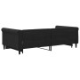 Sofá cama nido terciopelo negro 100x200 cm de , Camas y somieres - Ref: Foro24-3197782, Precio: 292,70 €, Descuento: %