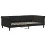 Ausziehbares Schlafsofa aus schwarzem Samt, 100 x 200 cm von , Betten und Lattenroste - Ref: Foro24-3197782, Preis: 271,87 €,...