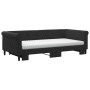 Ausziehbares Schlafsofa mit schwarzer Samtmatratze 100x200 cm von , Betten und Lattenroste - Ref: Foro24-3197806, Preis: 472,...