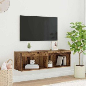 Conjunto de mueble de TV Madera Vieja 100 x 30 x 30 cm en Muebles TV | Comprar online en Foro24