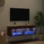 Mueble de TV Montado en la Pared Madera Vieja 100 x 30 x 30 cm