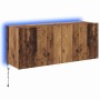 Mueble de TV Montado en la Pared Madera Vieja 100 x 35 x 41 cm