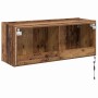 Mueble de TV Montado en la Pared Madera Vieja 100 x 35 x 41 cm