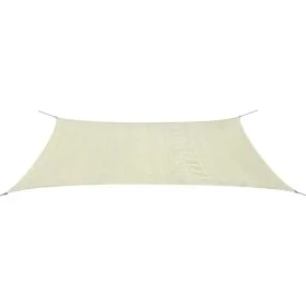 Rechteckige HDPE-Segelmarkise 4x6 m creme von , Sonnenschirme - Ref: Foro24-42289, Preis: 52,90 €, Rabatt: %