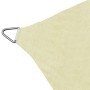 Rectangular HDPE sail awning 4x6 m cream by , Umbrellas - Ref: Foro24-42289, Price: 59,56 €, Discount: %