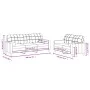 Sofa set with cushions 2 pieces cream fabric by , Sofas - Ref: Foro24-3201324, Price: 477,96 €, Discount: %