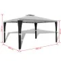 Gazebo with a 3x4 m cream white roof by vidaXL, Tents and gazebos - Ref: Foro24-41452, Price: 221,93 €, Discount: %