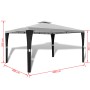 Pavillon mit Dach 3x4 m cremeweiß von vidaXL, Zelte und Pavillons - Ref: Foro24-41452, Preis: 265,33 €, Rabatt: %