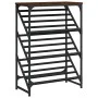 Eichenbraunes Schuhregal aus Holzwerkstoff, 60 x 30 x 85 cm von , Schuhregale und Schuhorganisatoren - Ref: Foro24-833427, Pr...