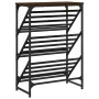 Eichenbraunes Schuhregal aus Holzwerkstoff, 60 x 30 x 85 cm von , Schuhregale und Schuhorganisatoren - Ref: Foro24-833427, Pr...