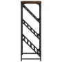 Mueble zapatero madera de ingeniería roble ahumado 60x30x85 cm de , Zapateros y organizadores de calzado - Ref: Foro24-833425...