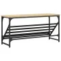 Sonoma oak engineered wood shoe rack cabinet 90x30x45 cm by , Shoe racks and shoe organizers - Ref: Foro24-833419, Price: 40,...