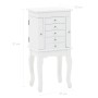 Weißer stehender Schmuckschrank von , Sideboards - Ref: Foro24-246960, Preis: 92,98 €, Rabatt: %