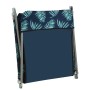 Folding loungers 2 units steel and leaf print fabric by , Loungers - Ref: Foro24-310346, Price: 86,56 €, Discount: %
